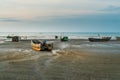 Tra Co, tranquil beach in Mong Cai, Quang Ninh, Vietnam