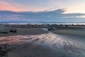 Tra Co, tranquil beach in Mong Cai, Quang Ninh, Vietnam