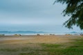 Tra Co, tranquil beach in Mong Cai, Quang Ninh, Vietnam