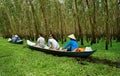 Tra Su indigo forest, Vietnam ecotourism Royalty Free Stock Photo