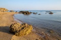 Trabocchi coast Umbria adriatic sea vasto Ortona Royalty Free Stock Photo