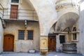 Traboules courtyards in Lyon, France Royalty Free Stock Photo