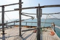 Trabucco in the National Park of Gargano near Vieste