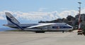 An-124 in Trabzon Royalty Free Stock Photo