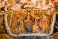 Interior View of Sumela Monastery, Mother Mary and Jesus Frescoes