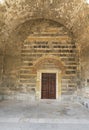 Trabzon / Turkey - August 08 2019: The door of Hagia Sophia Ayasofya Church