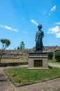 Sculpture of Sultan Suleiman the Magnificent in Trabzon, Turkey