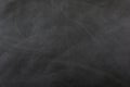 Trace chalk rubbed out on blackboard or chalkboard. Clean chalk board surface background Royalty Free Stock Photo