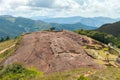 Traces and remnants of an ancient civilization. Archaeological site of El Fuerte de Samaipata, Bolivia