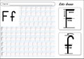 Tracing Worksheet -Ff