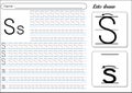 Tracing Worksheet -Ss