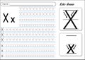 Tracing Worksheet -Xx