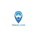 Track care logo vector design