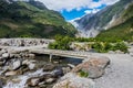 Track at Franz Josef Glacier, New Zealand Royalty Free Stock Photo