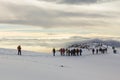 Track on Kilimanjaro to highest peak on the Machame Route Whiskey. 5 day