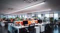track led office lighting Royalty Free Stock Photo