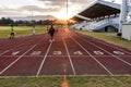 Track running