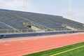 Track with Stadium Seating Royalty Free Stock Photo