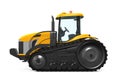 Track Tractor Isolated Royalty Free Stock Photo