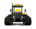 Track Tractor Isolated Royalty Free Stock Photo