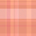 Track vector background texture, random pattern tartan plaid. New year fabric textile check seamless in dark salmon and red colors