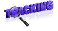 Tracking delivery post sending logistics Royalty Free Stock Photo