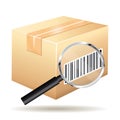 Tracking number icon. Royalty Free Stock Photo