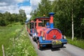 Trackless train Royalty Free Stock Photo