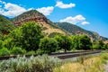 Tracks Running East and Weat Royalty Free Stock Photo