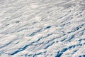 Tracks in the snow Royalty Free Stock Photo