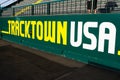 Tracktown USA Sign at Historic Hayward Field Eugene, OR Royalty Free Stock Photo