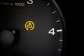Traction control light. Royalty Free Stock Photo