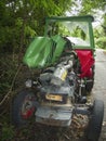 Tractor accident