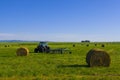 Tractor on the Canadian Prairie