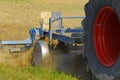 Tractor with Cultivator