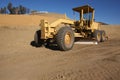 Tractor at a Cunstruction Site Royalty Free Stock Photo