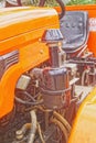 Tractor engine Royalty Free Stock Photo