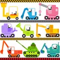 Tractor / Engineering Vehicles / Transportation Royalty Free Stock Photo