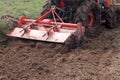 Tractor for farming working Royalty Free Stock Photo