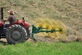 Tractor on the field Royalty Free Stock Photo