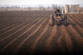 Tractor on a field