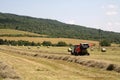 Tractor on field Royalty Free Stock Photo