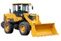 Tractor front loader. Royalty Free Stock Photo