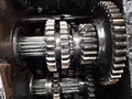 Tractor Gearbox damage Gear and oil