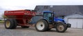 Tractor and grain carts provide larger capacities and performance