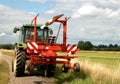 Tractor and hay tedder