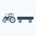 American truck, tractor without a trailer icon.