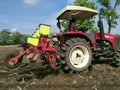 Tractor implement rotary Location in Indonesian