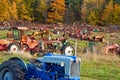 Tractor junkyard Royalty Free Stock Photo