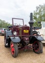 Tractor Lanz Buldog type 1937 wine colored Royalty Free Stock Photo